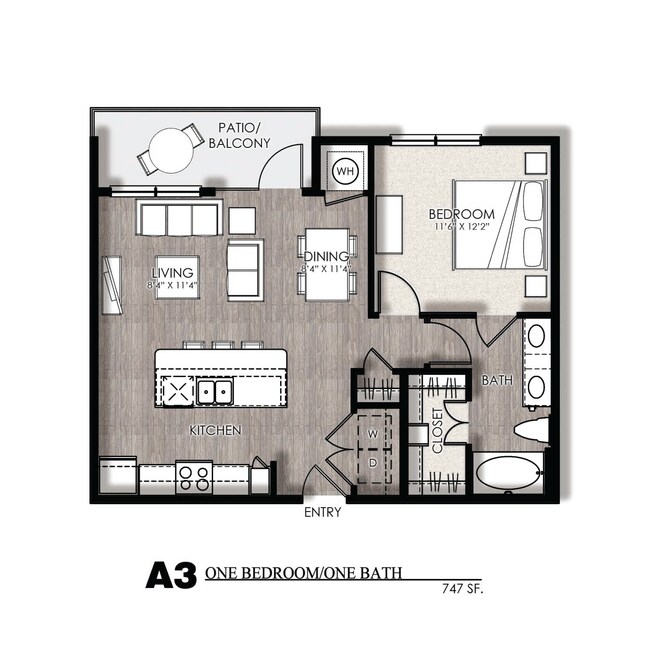 1x1 C 4216 floor plan
